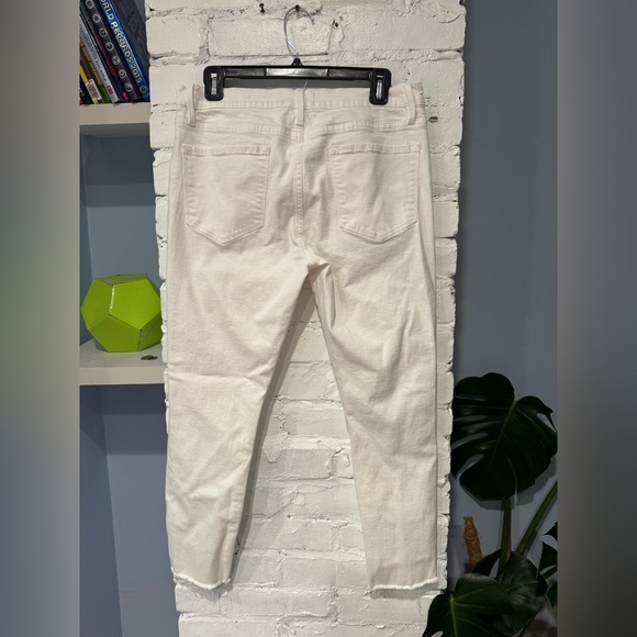 Frame Le‎ Skinny de Jeanne Denim Women's White Jeans Size 30 - Picture 4 of 8